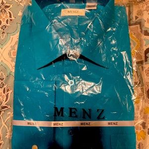 Brand new in package Turquoise dress shirt